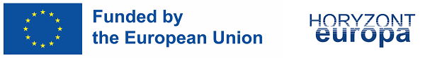 Logo unii europejskiej i programu horyzont europa
